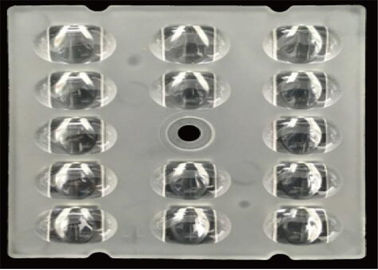 Ultra de par en par arsenal 14 de la lente de la distribución ligera LED en 1 tipo 5 para la iluminación de aparcamiento