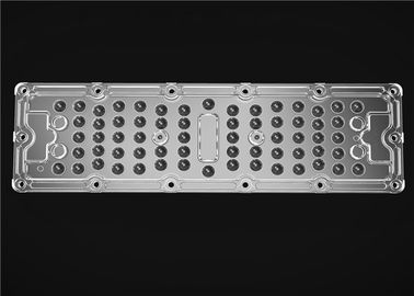Modelo rectangular LED del arsenal material de la lente de PMMA 90 grados para 3030 microprocesadores