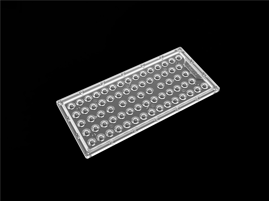 Lentes de la óptica de XH-BAA70TYPE5-327155-JY LED 4 pedazos 3030 de la integración 70 en 1 TP5
