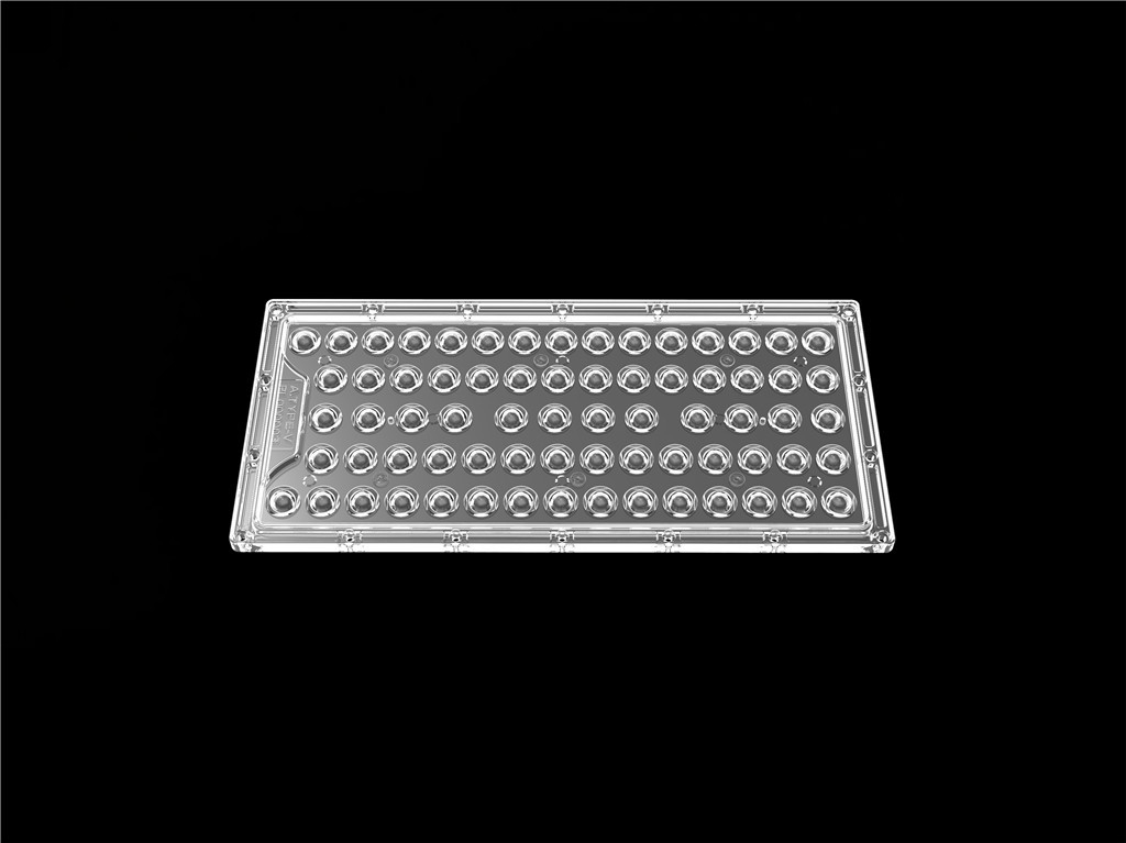 Lentes de la óptica de XH-BAA70TYPE5-327155-JY LED 4 pedazos 3030 de la integración 70 en 1 TP5