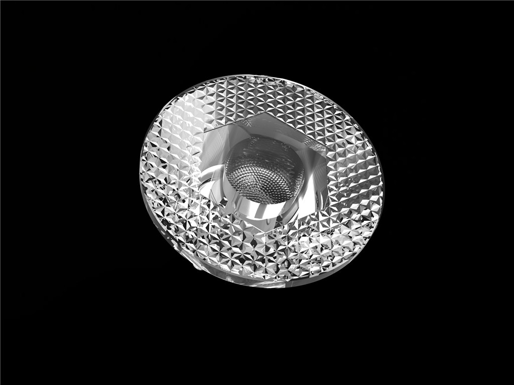 35*23.3mm IP66 Lente LED PMMA a prueba de agua para una distribución uniforme de la luz