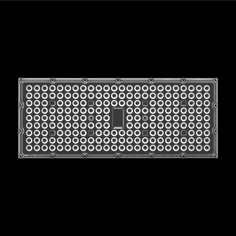 200IN1 60 grados Alta luz de transmisión de la lente de luz de inundación Campo de fútbol al aire libre 100W Led Stadium luz 150W 200W