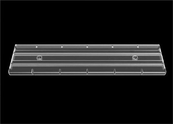 Lente asimétrica doble de la lámpara del LED, lentes de la óptica del LED para el supermercado/el estante de las mercancías