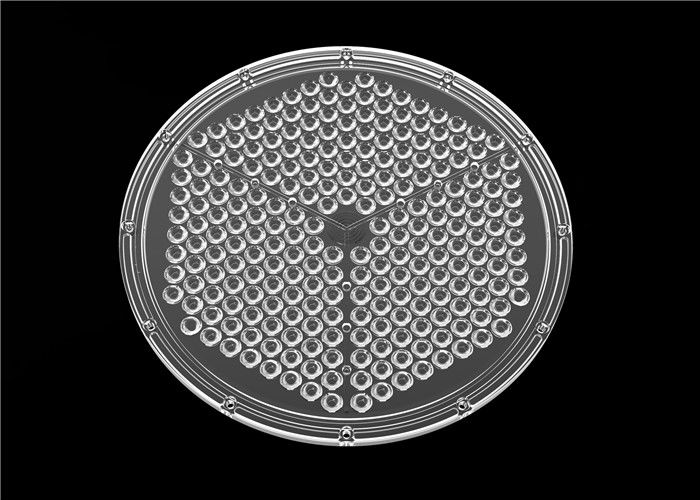 234 en 1 lente formada UFO transparente de las lentes de la óptica del LED para la alta luz de la bahía