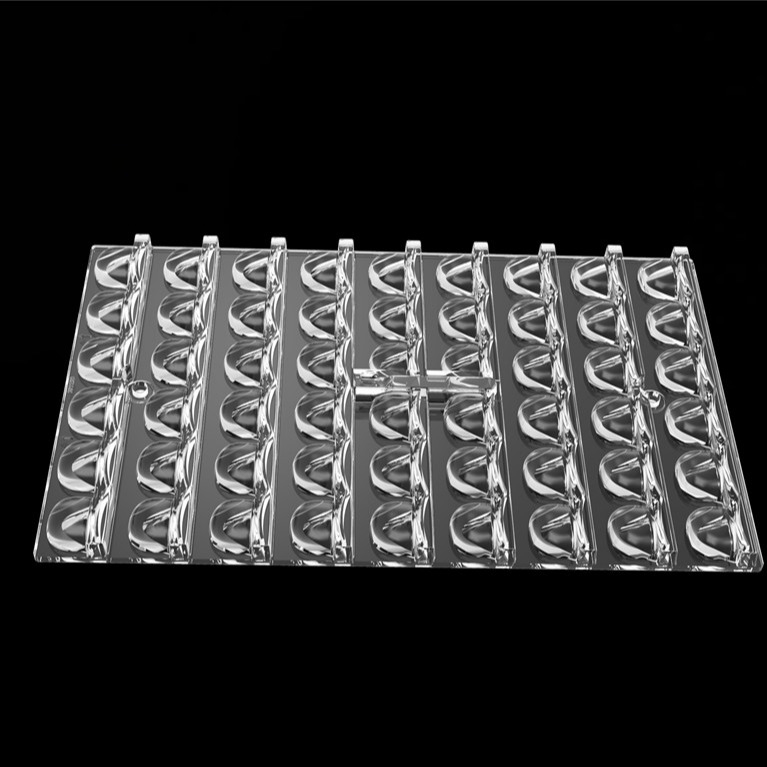 PC LED Iluminación de estadios con 3030 chips 54 lentes LED, óptica de plástico LED para iluminación de túneles/luces de campo/luces de calle/