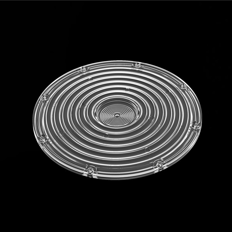 Lente de OVNI con módulo redondo de 90 grados de diámetro / 2835 3030 PC Lente LED