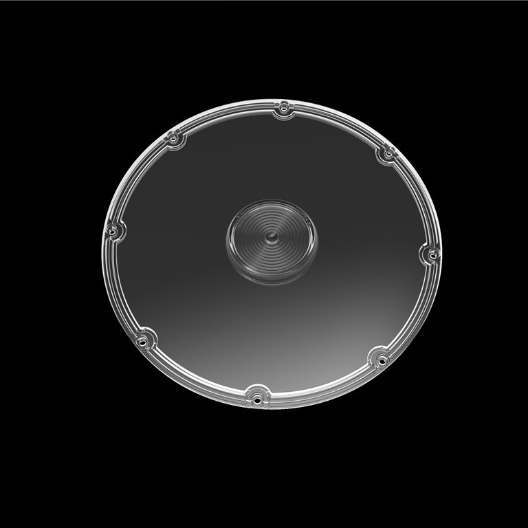 Φ206mm Spark - High Bay UFO LED Lente óptica de 120 grados para la iluminación de áreas industriales de alta potencia