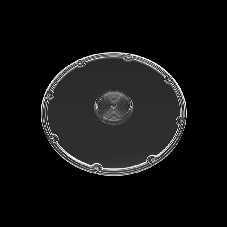Φ206mm Spark - High Bay UFO LED Lente óptica de 120 grados para la iluminación de áreas industriales de alta potencia