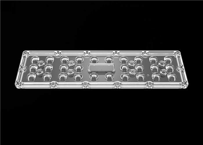 MECANOGRAFÍE las lentes de los componentes de la luz de calle de IV-S 28 LED con los microprocesadores de 1PC 5050 LED