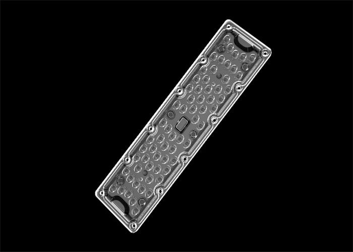 Lente granangular material de la PC LED, tamaño de la lente L270*W70mm del silicón LED para la alta lámpara de la manera LED