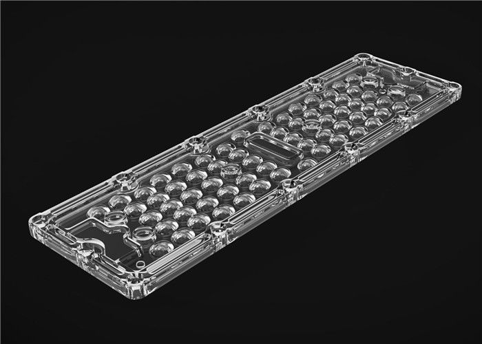 64 pedazos de SMD LED de la gestión termal de la lente para la luz del túnel con ángulo de haz 90*120°