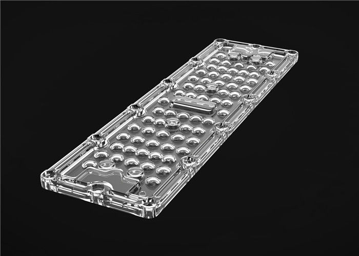 Lente material del RGB LED de la óptica de PMMA con el ángulo de haz del 90° para la lámpara del túnel del LED
