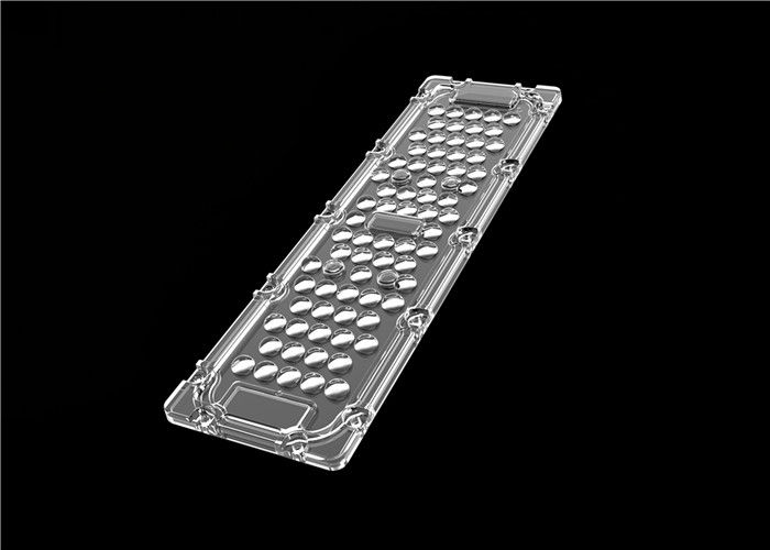 Lente granangular 72 de 60 grados LED en 1 material de PMMA para la alta iluminación de la bahía del LED