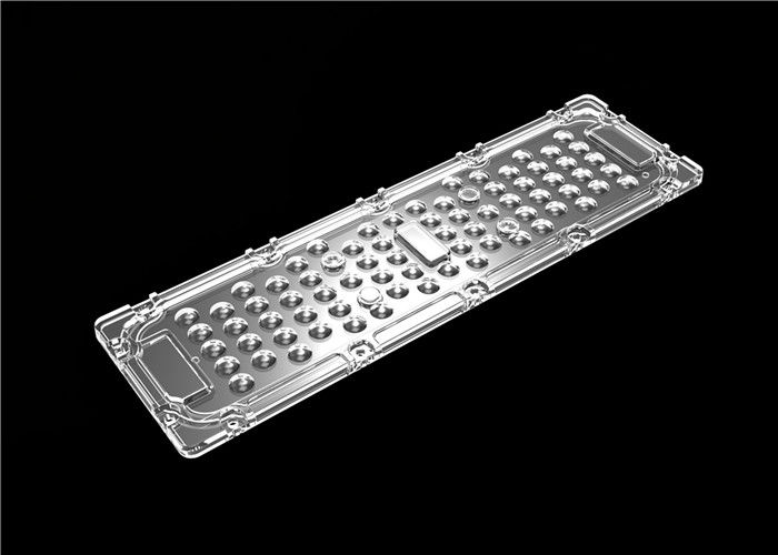 Lente simétrica del poder más elevado LED de 90 grados, 72 en 1 lente de PMMA LED para la iluminación del túnel