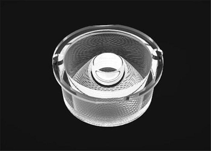 Lente transparente de la lente del haz LED del estrecho 15*45° sola para la lavadora de la pared del LED
