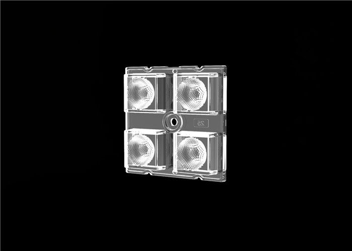 3535 / Lente 4 de 5050 LED en 1 lente de la luz de inundación con ángulo de haz de 25 grados