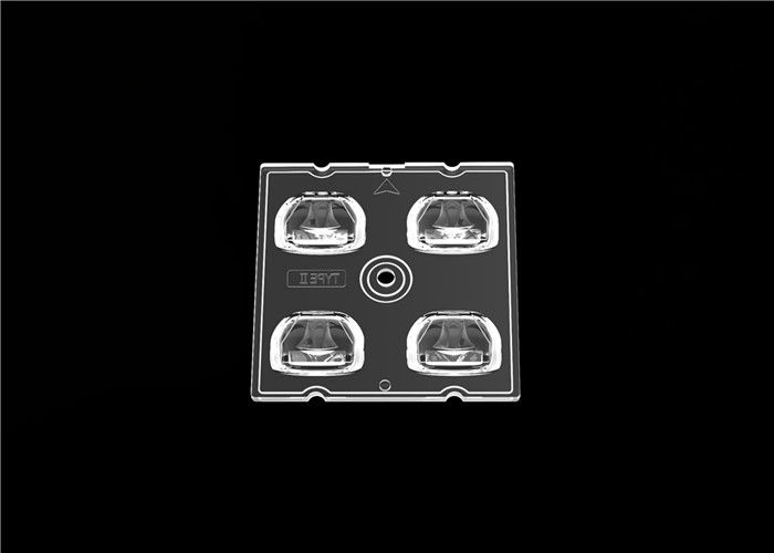 Mecanografíe la lente de la luz de los carriles de vehículo de II-M 2 LED, módulo formado cuadrado de las lentes de la óptica del LED