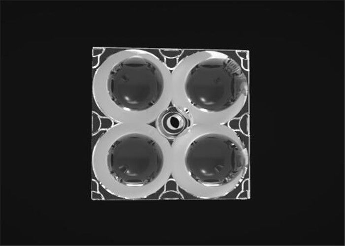 lente auto del faro de la lente de la dimensión PMMA LED de 50*50m m con el Cree XP-E/XP-G