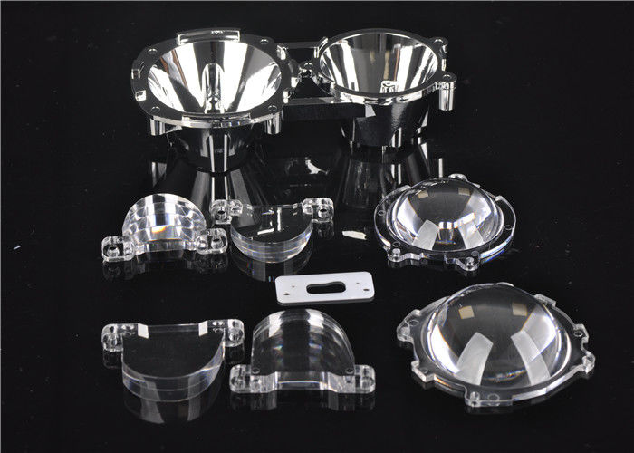 Cree XP-E/la óptica de los reflectores de XP-G LED, 4 en 1 lente multi del LED para la linterna auto