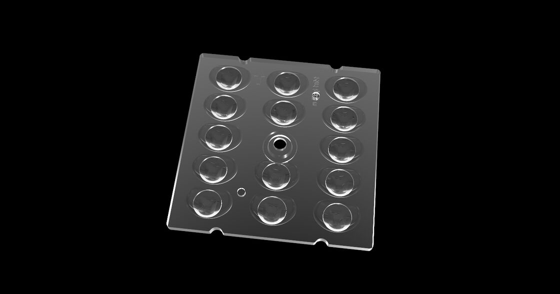 Tipo 3 plástico/silicón comunes de los materiales de la lente de los equipos de modificación de la luz de calle del vehículo LED