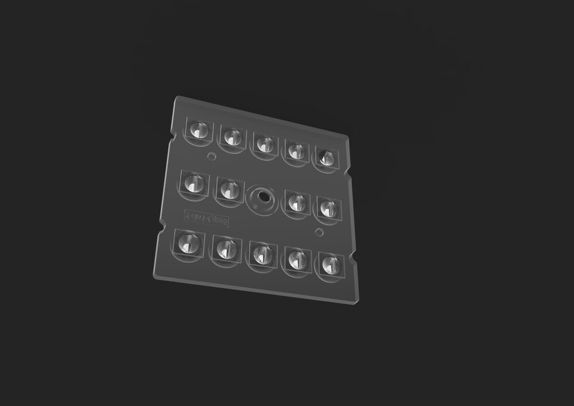 Ultra de par en par arsenal 14 de la lente de la distribución ligera LED en 1 tipo 5 para la iluminación de aparcamiento