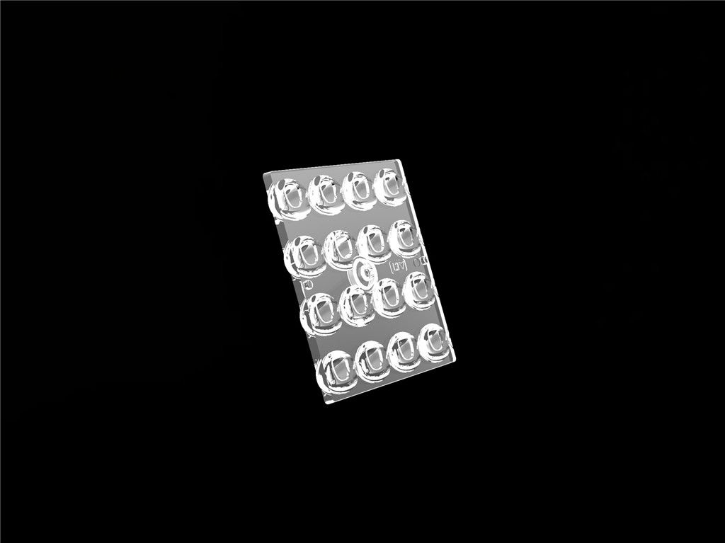 3030 tipo lentes de la óptica del LED para la iluminación de la ciudad y la lámpara del aparcamiento